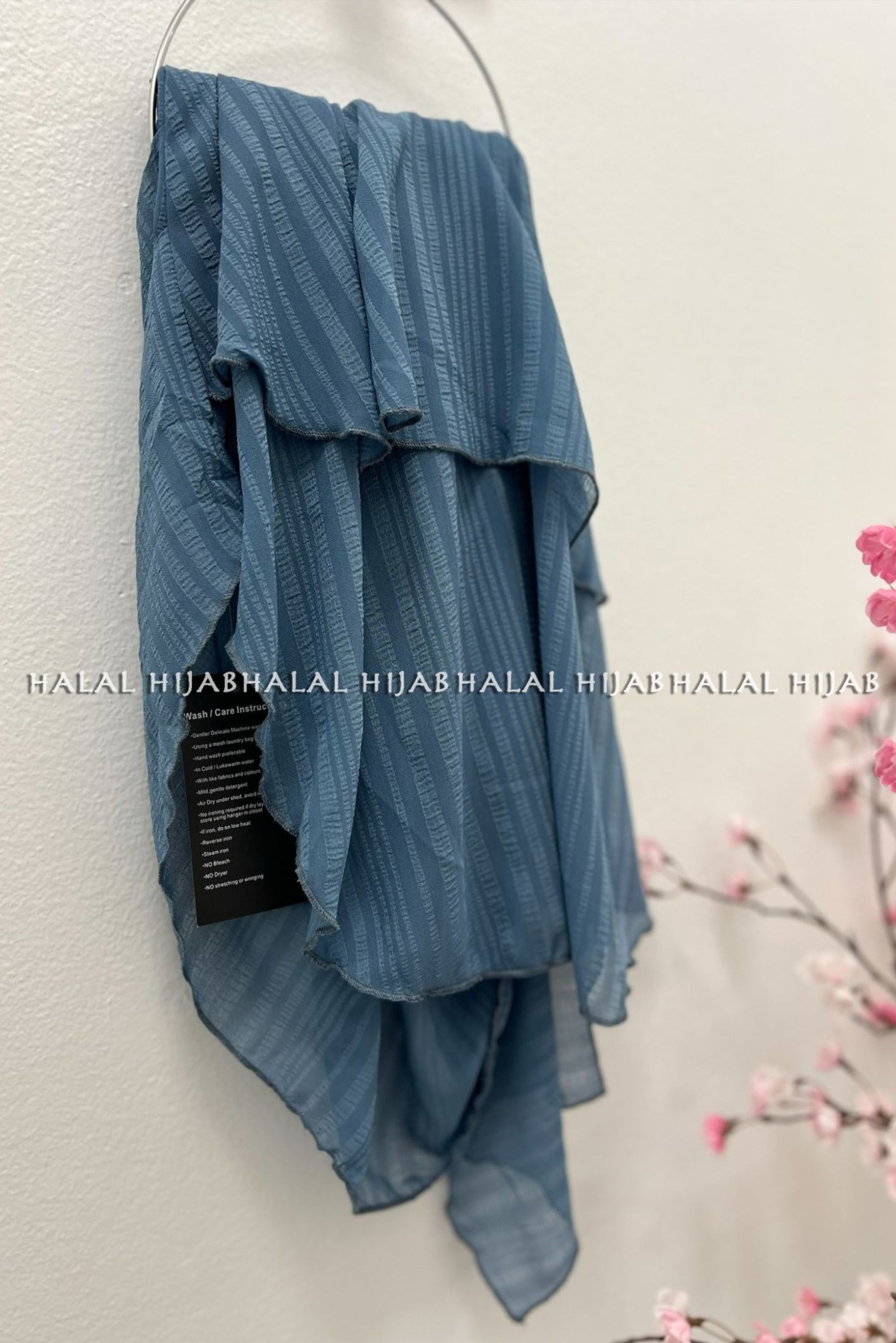 Denim Blue Instant Hijab