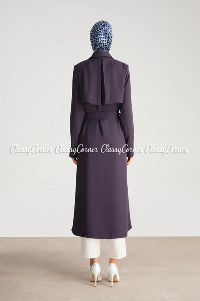 Asymmetrical Front Cover Design Coat