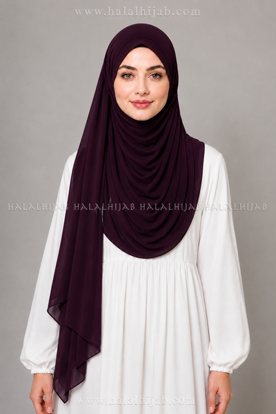 Side Drape Instant Hijab