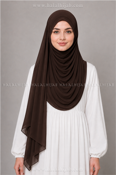 Side Drape Instant Hijab