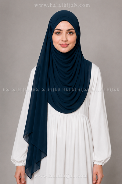 Side Drape Instant Hijab