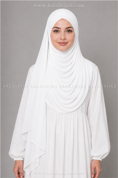 Side Drape Instant Hijab
