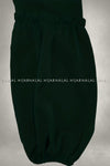 Plain Green Long Sleeve Kaftan Style Abaya