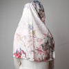 Multi Pink Floral Dreamy Print Two Piece Instant Hijab