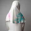 Hijab Women, Hijab House,Blue pink Cherry Blossom  Hijab, Hijab Australia,Hijab style, Hijab fashion, How to wear Hijab? Haute