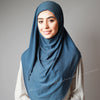 Hijab Women, Hijab House,Hijab Australia,Hijab style, Hijab fashion, How to wear Hijab, Haute, denim blue stretchy