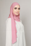 Dusty Pink Georgette Multi Style Instant Hijab
