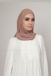 Milk Coffee Chiffon Multi Style Instant Hijab