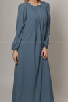 Denim Blue Modern Modest Dress