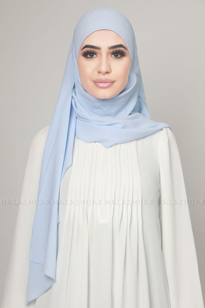 Sky Blue Multi Style Instant Fashion Hijab