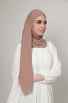 Milk Coffee Chiffon Multi Style Instant Hijab